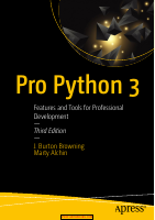 Pro Python 3, 3rd Edition.pdf